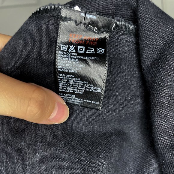 BDG Urban Outfitters Black Denim Mini Button Up A-Line Skirt - Picture 5 of 5